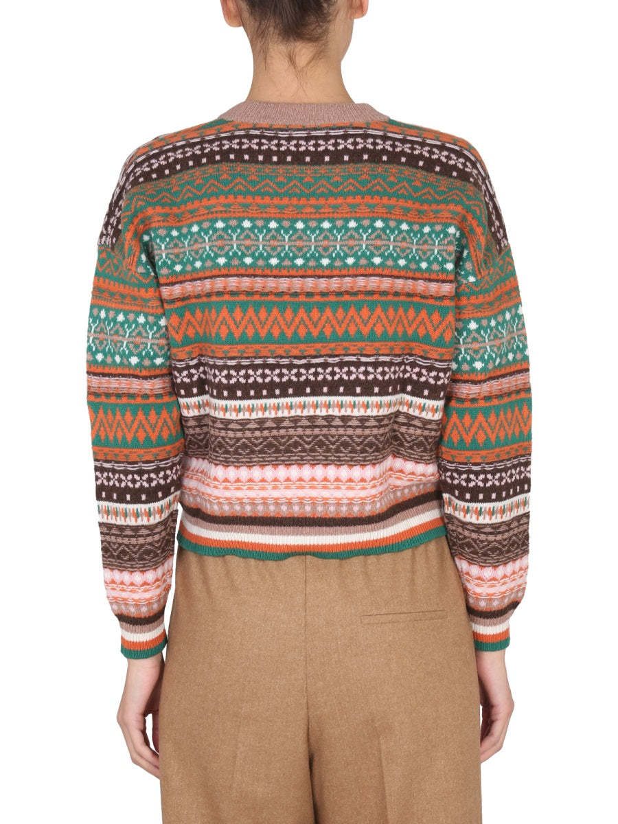 MULTICOLOR CREWNECK SWEATER