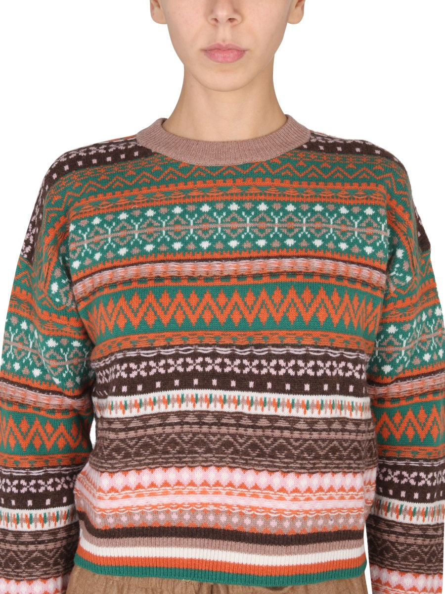 MULTICOLOR CREWNECK SWEATER