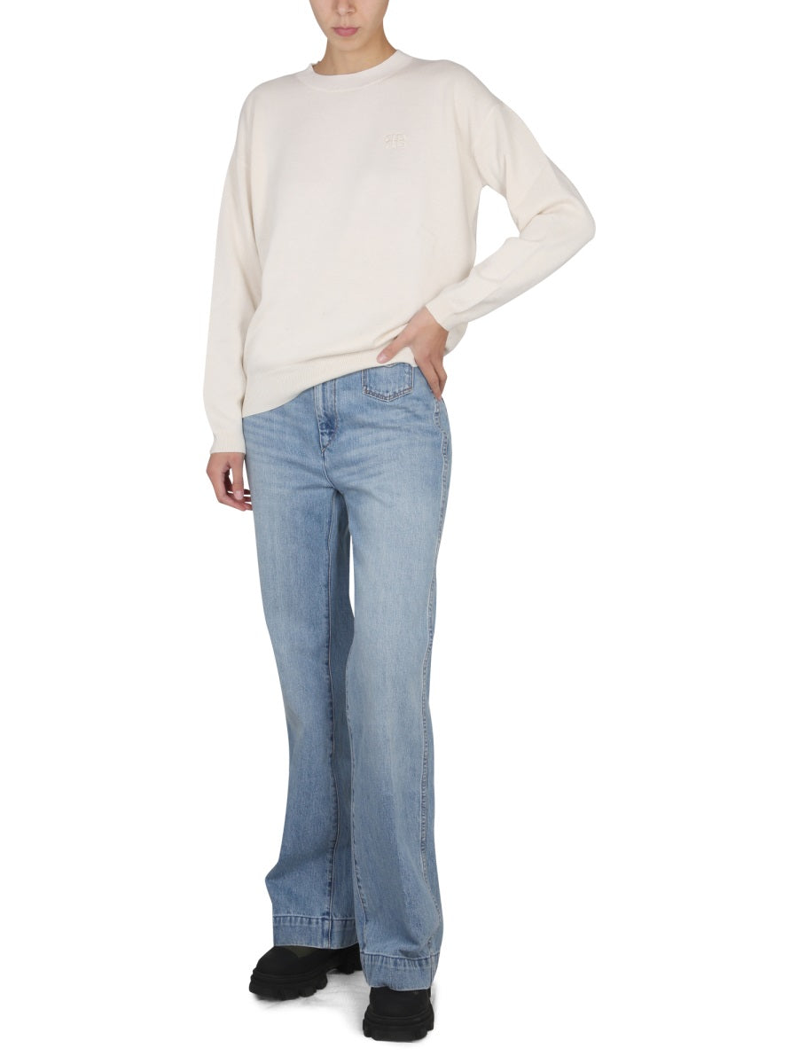 SHIRT WITH EMBROIDERED LOGO
