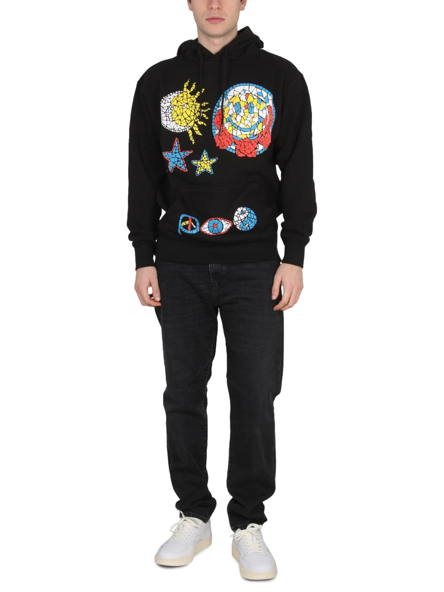 HAND DRAWN VARSITY SWEATSHIRT