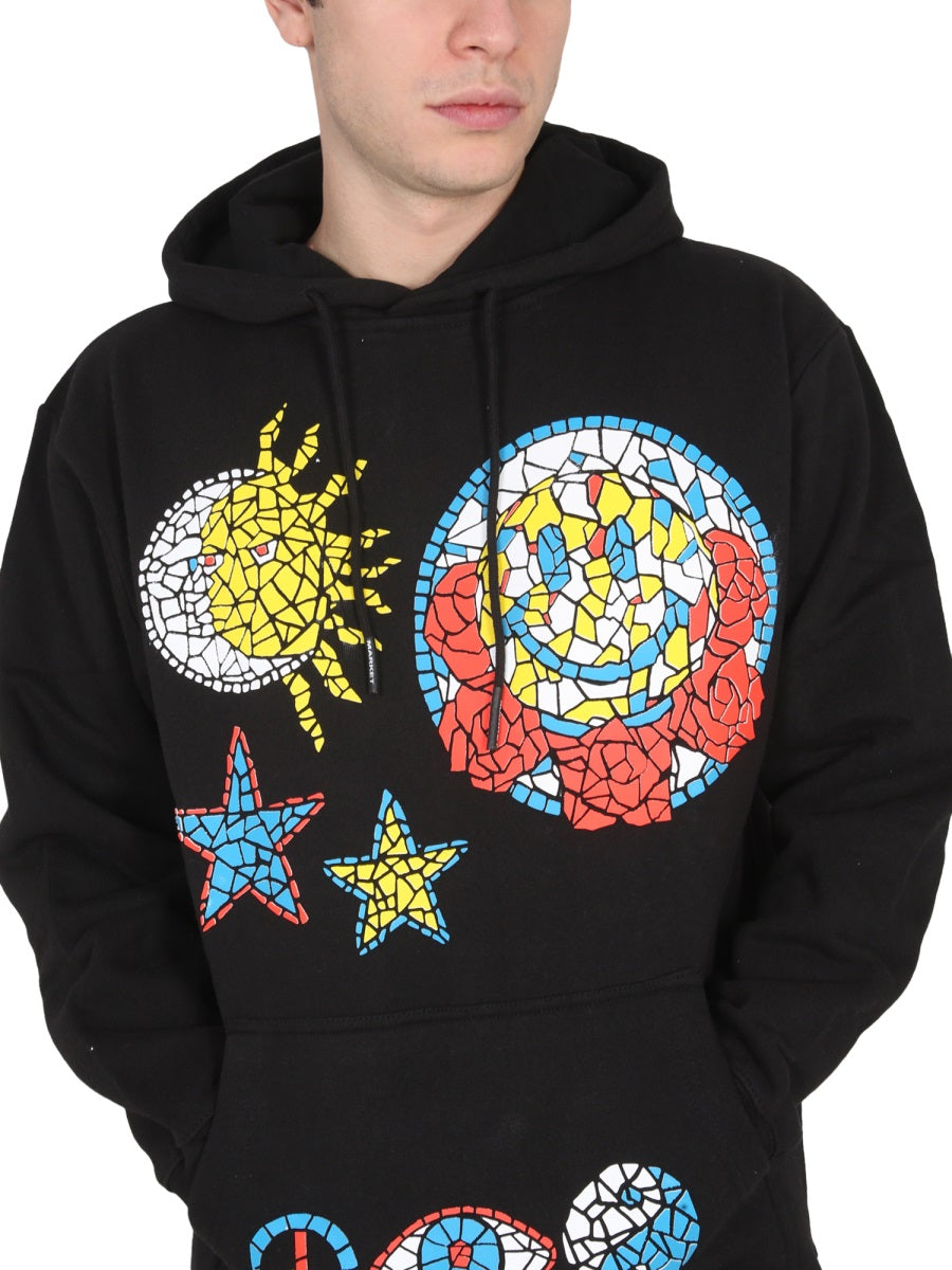 HAND DRAWN VARSITY SWEATSHIRT