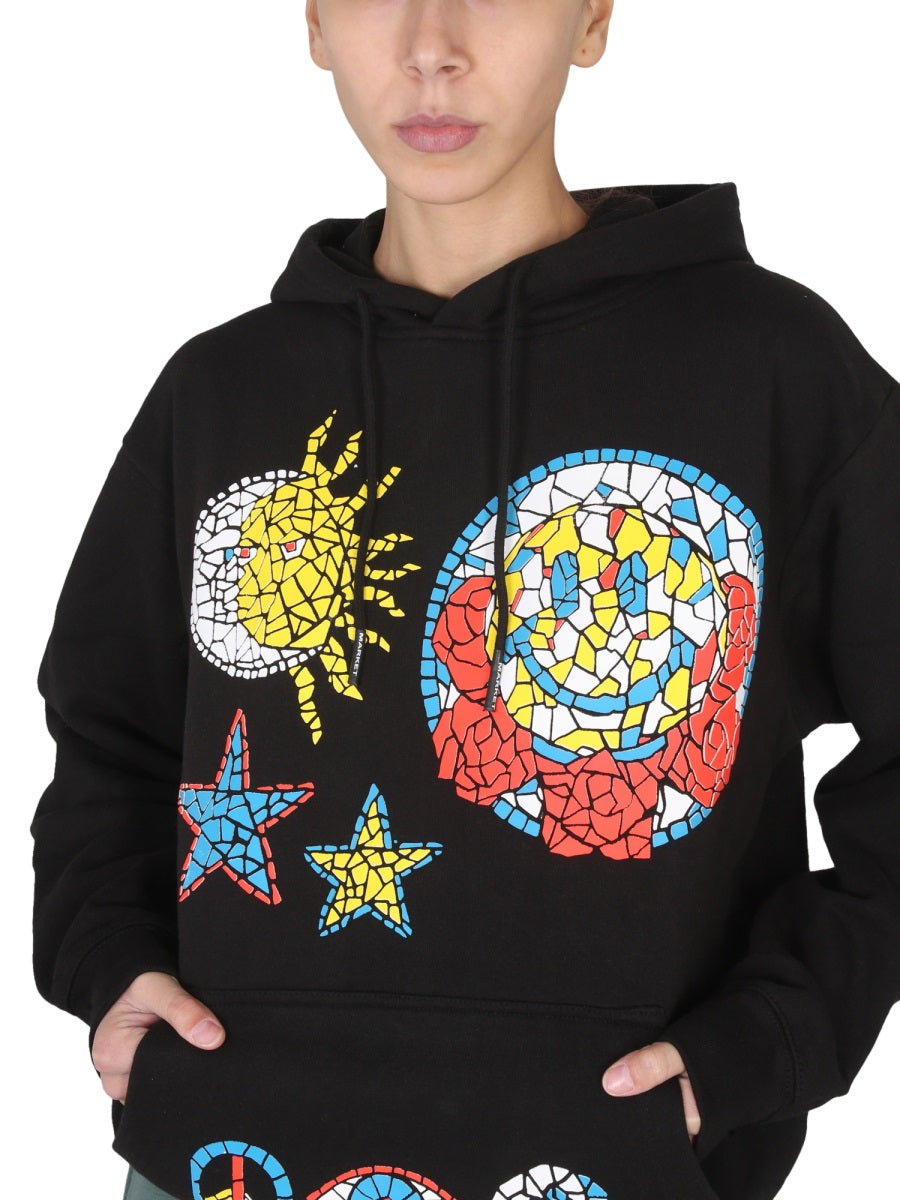 HAND DRAWN VARSITY SWEATSHIRT