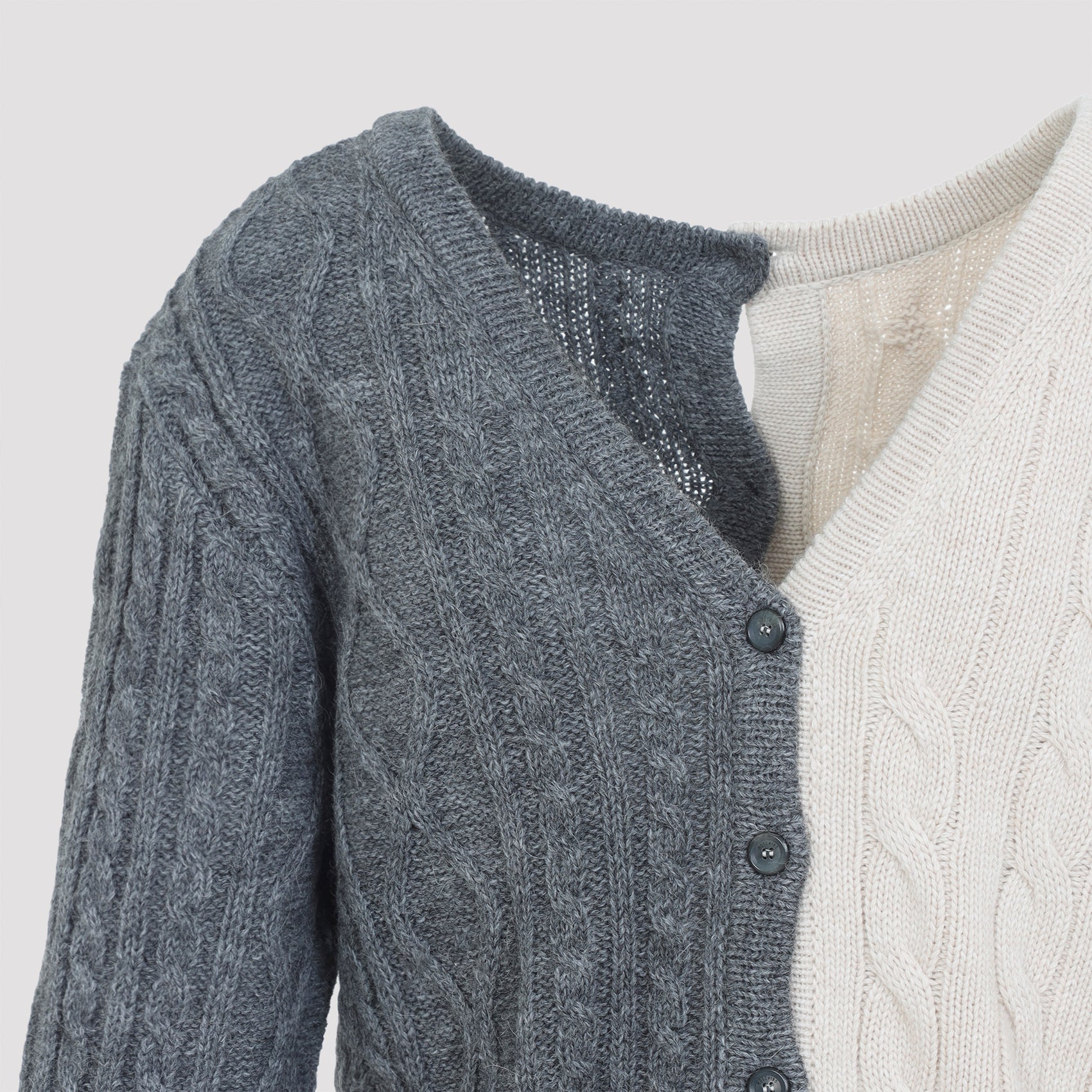 Bicolor Cardigan