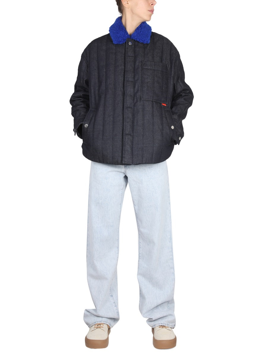 JACKET WITH FAUX FUR