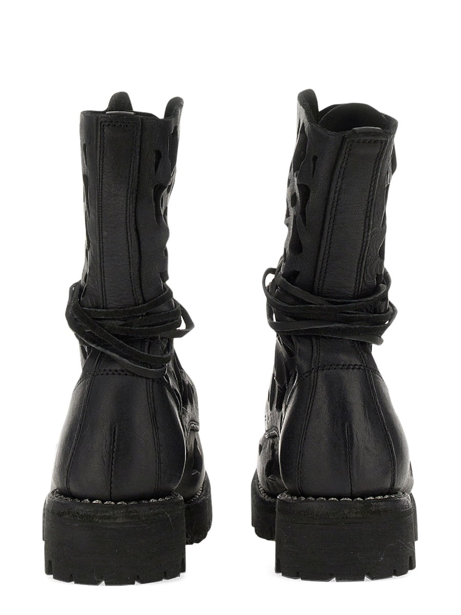 ANKLE BOOT WITH CUT OUT DETAILS