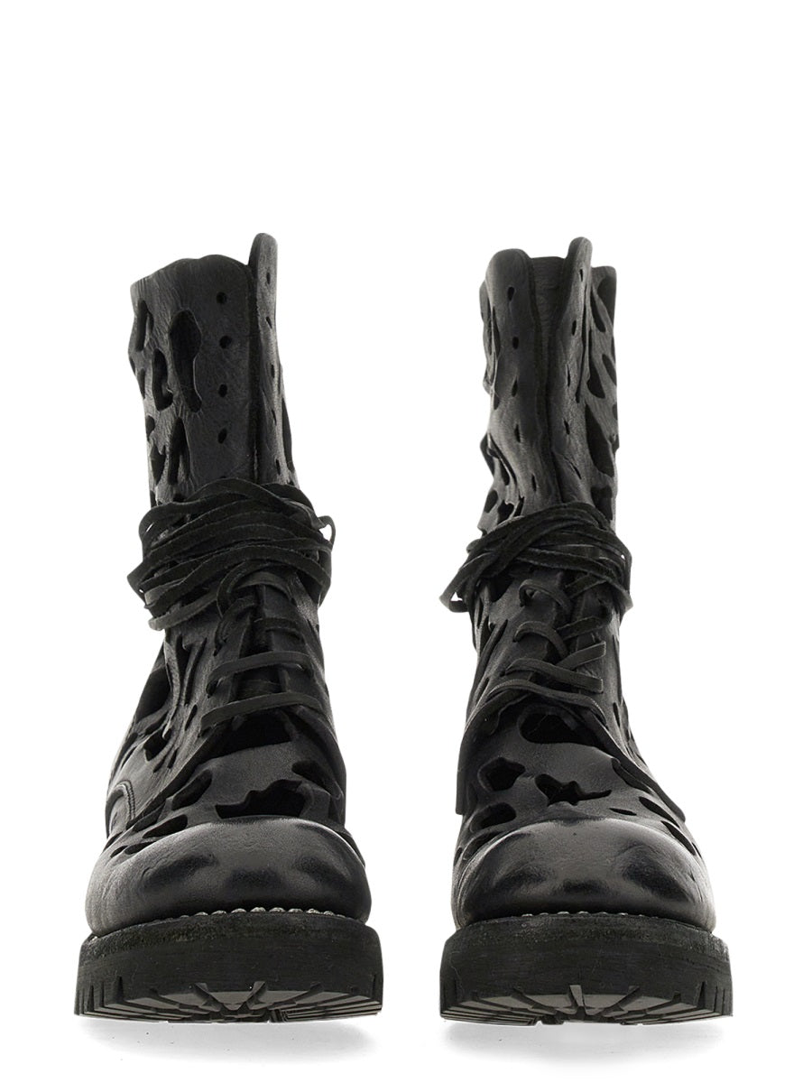 ANKLE BOOT WITH CUT OUT DETAILS