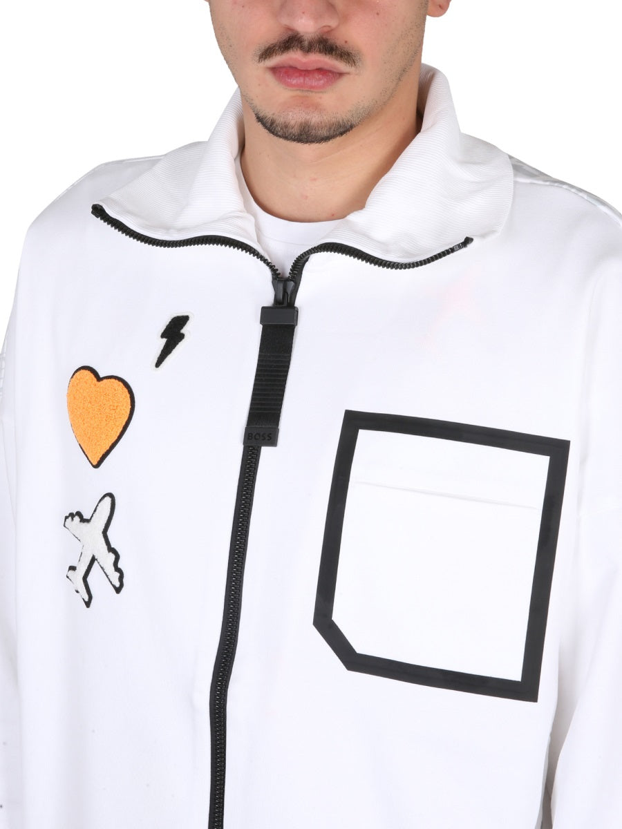 SWEATSHIRT WITH LOGO