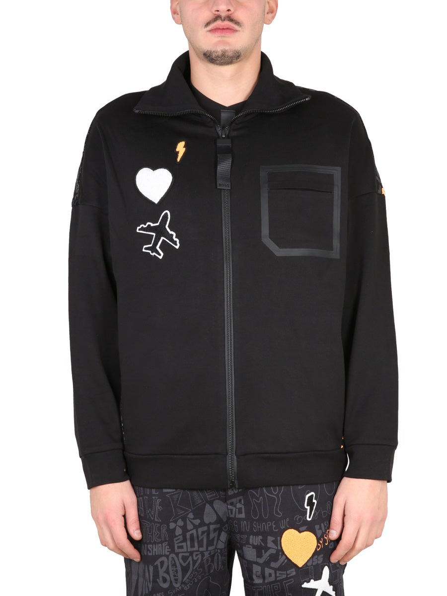 SWEATSHIRT WITH LOGO