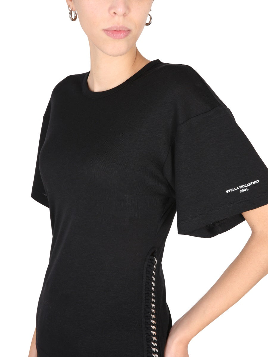 T-SHIRT WITH CHAIN DETAIL