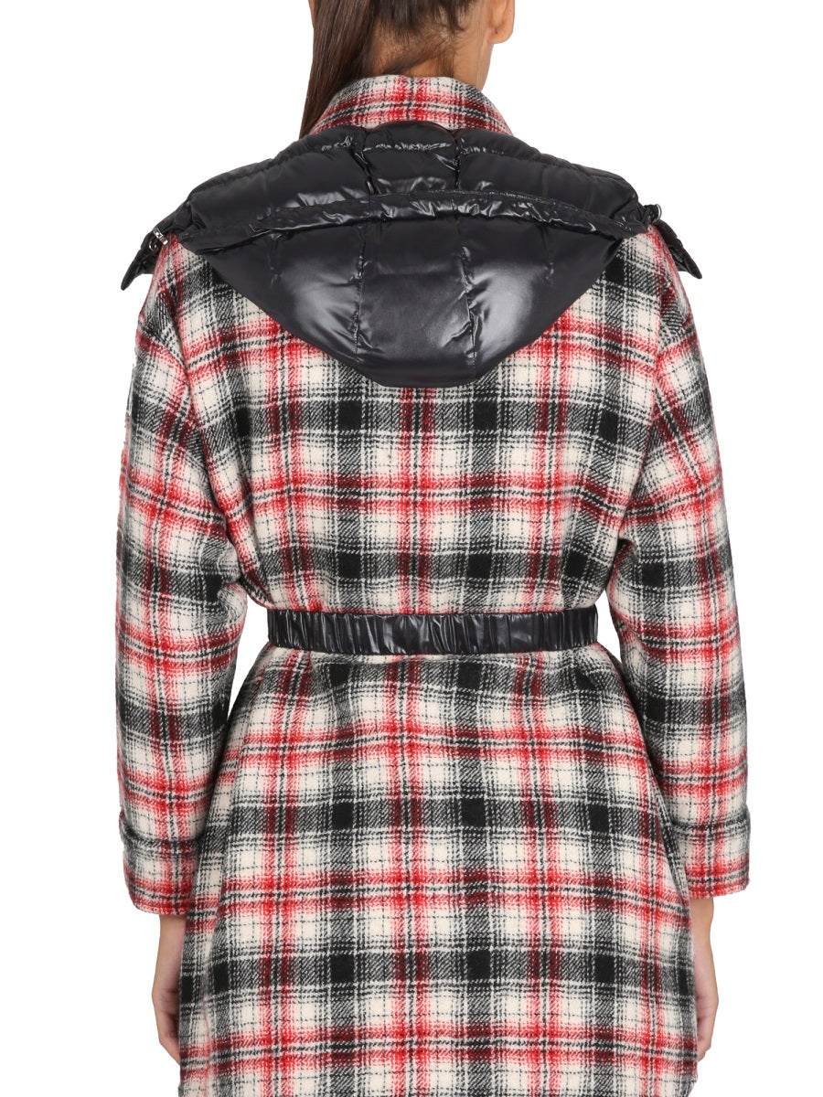REVERSIBLE PADDED SHIRT DRESS