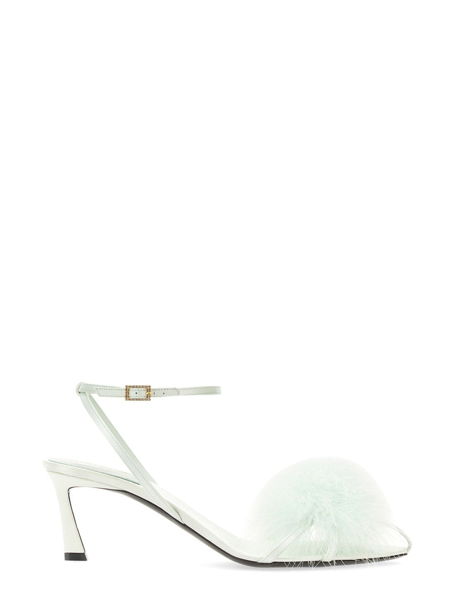MULE MAE IN SATIN CREPE