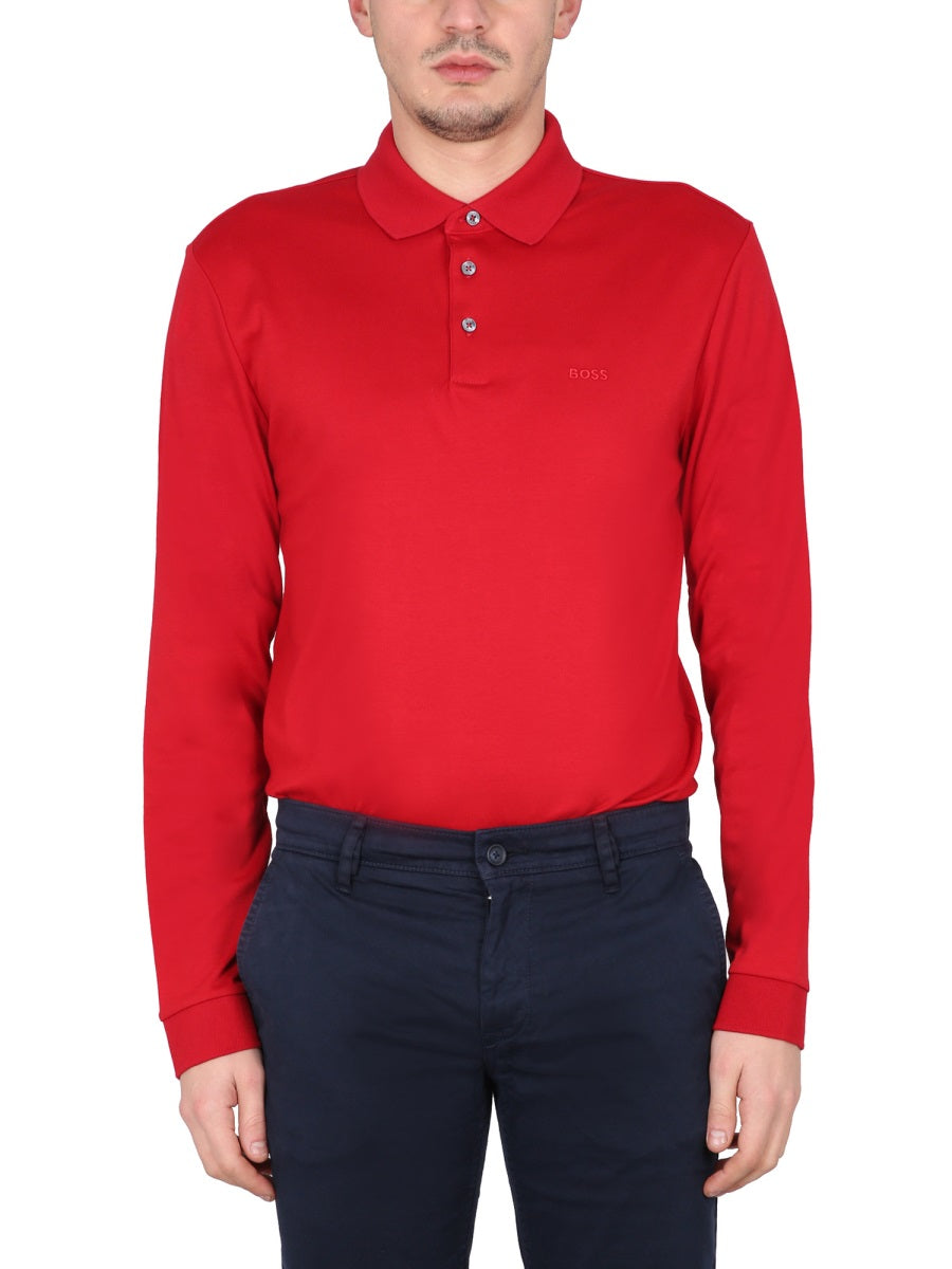 POLO WITH LOGO EMBROIDERY
