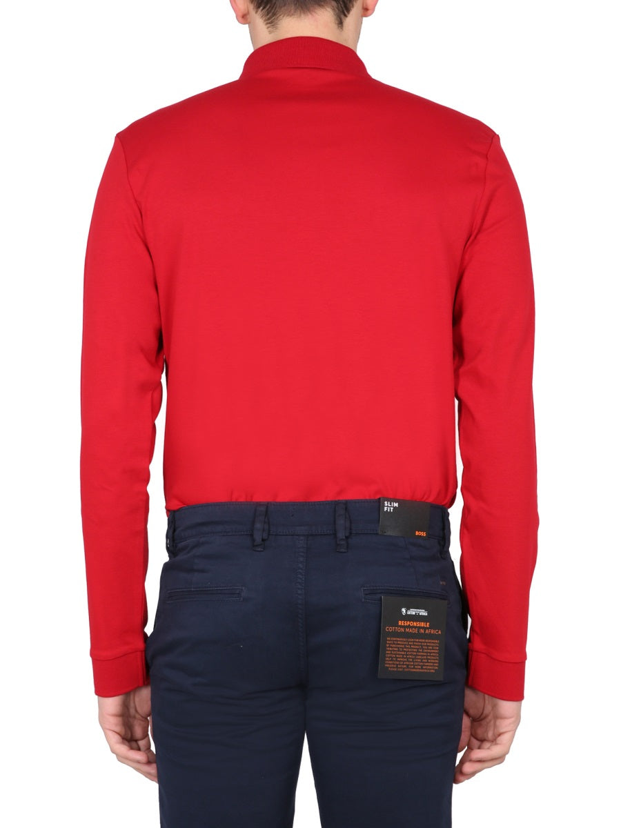 POLO WITH LOGO EMBROIDERY