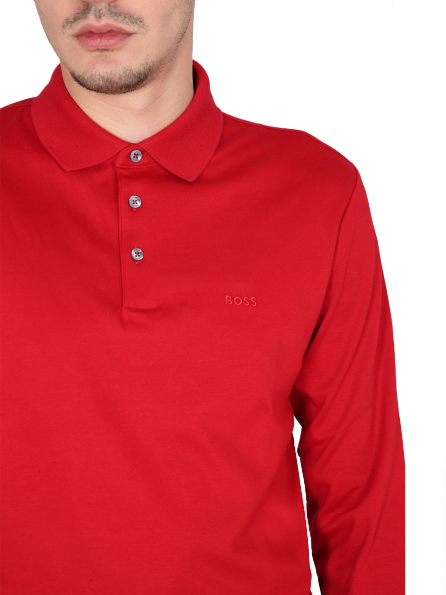 POLO WITH LOGO EMBROIDERY