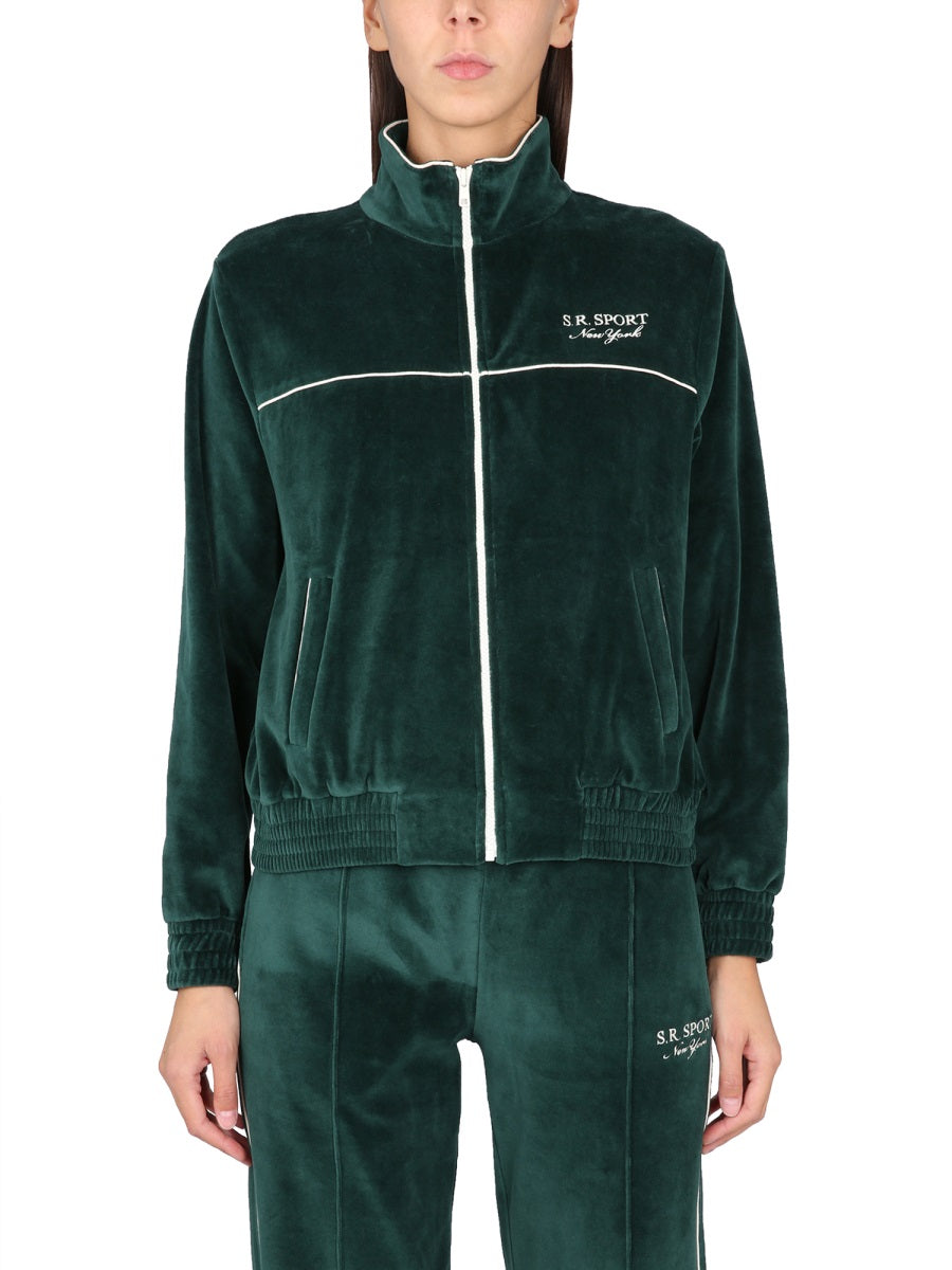 ZIP SWEATSHIRT.