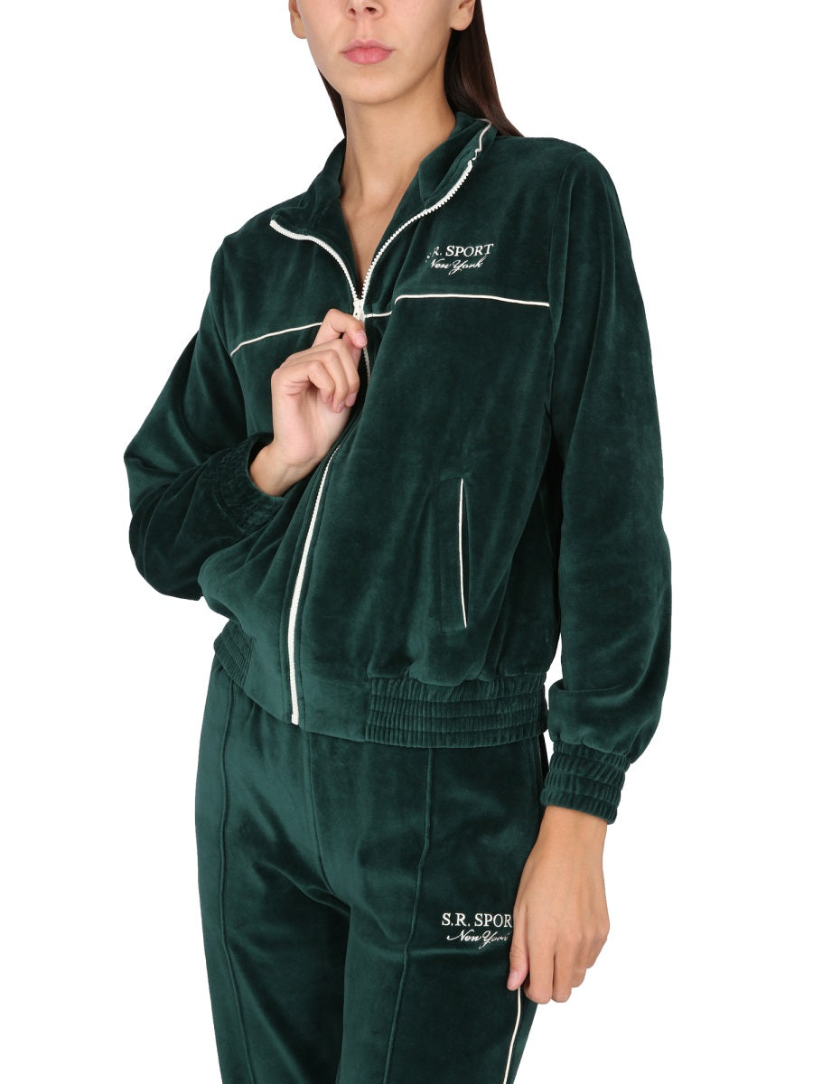 ZIP SWEATSHIRT.