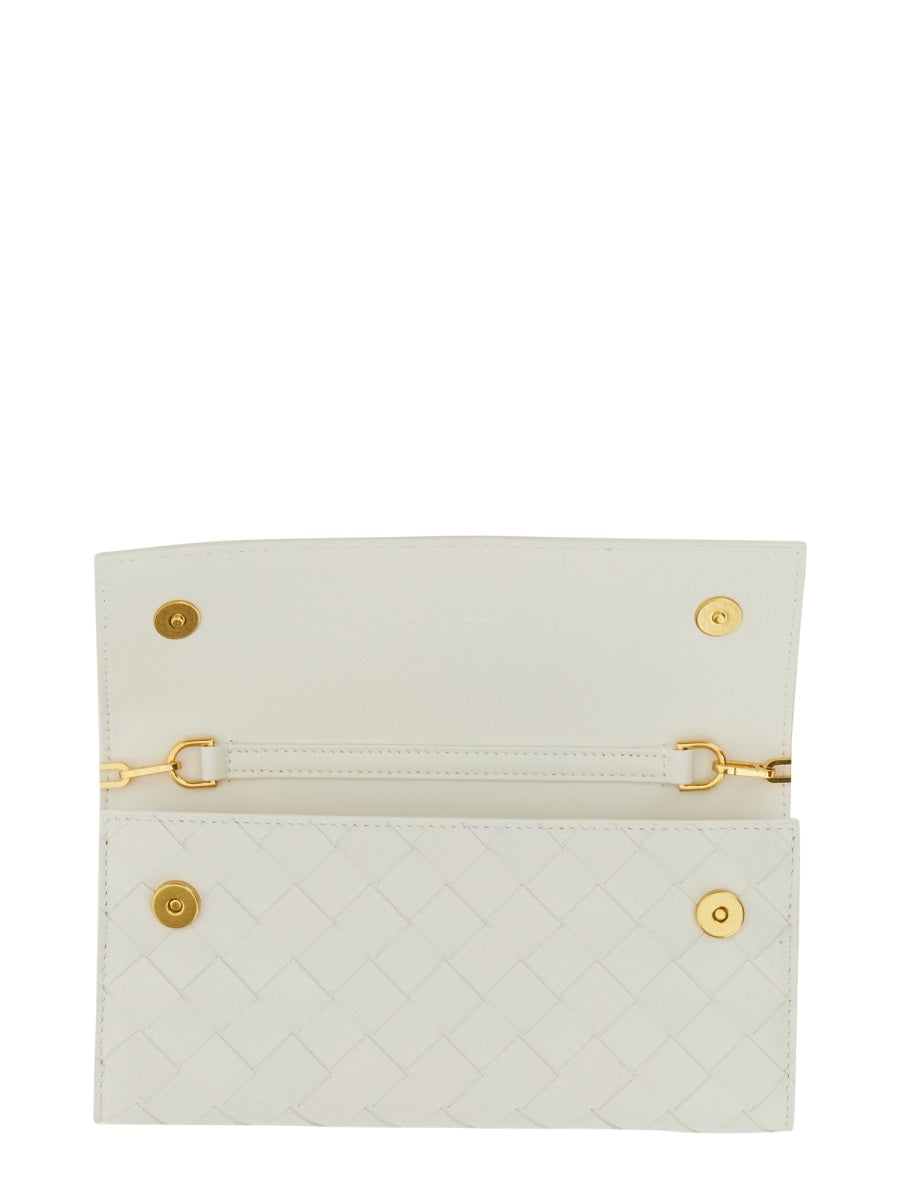 BRAIDED WALLET WITH CHAIN