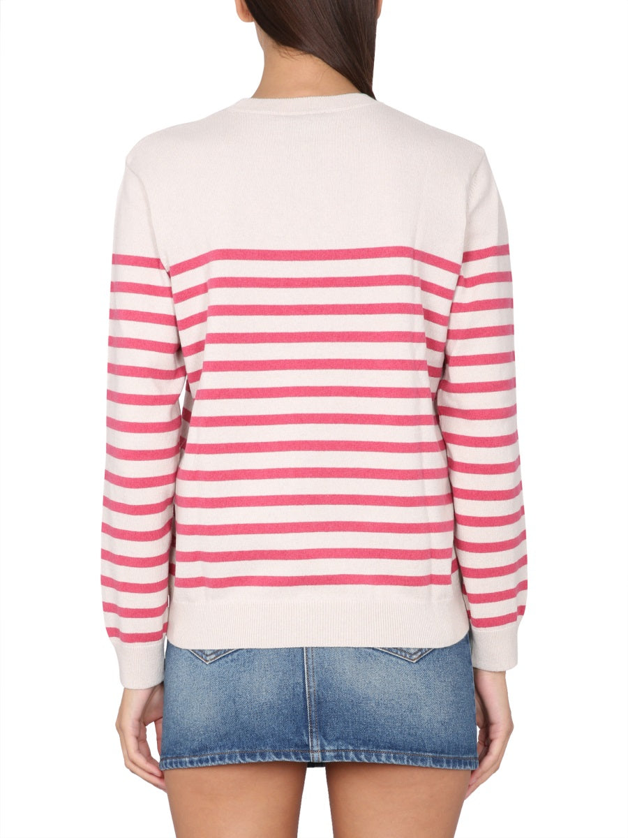 JERSEY WITH STRIPE PATTERN