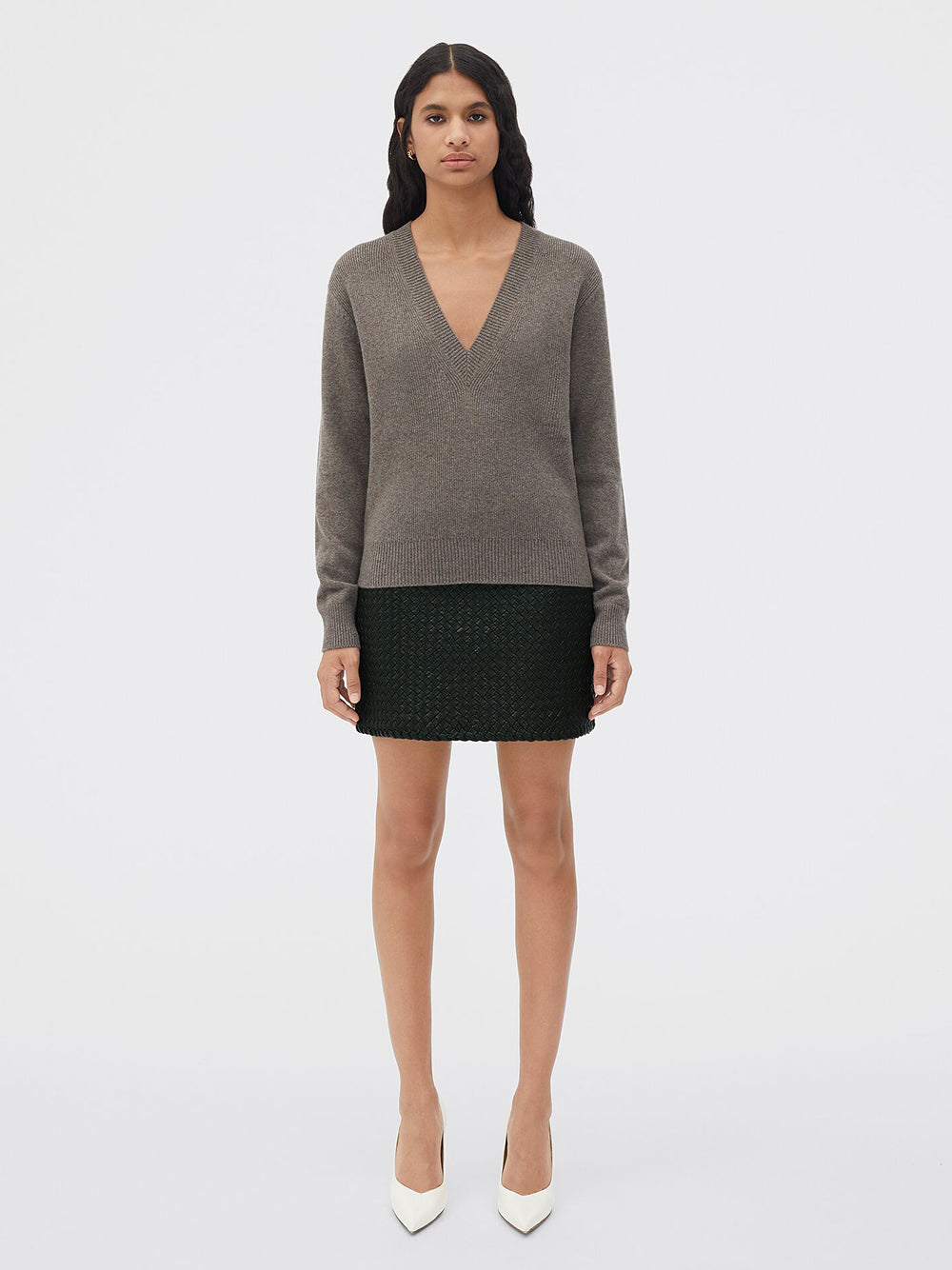 MAGLIONE SCOLLO A V