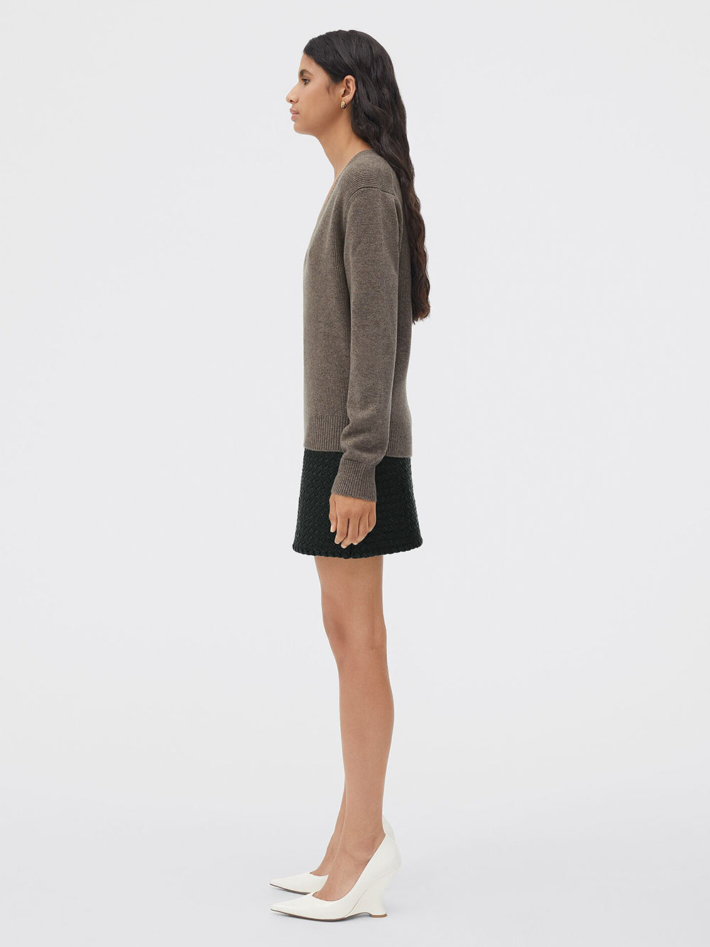 MAGLIONE SCOLLO A V