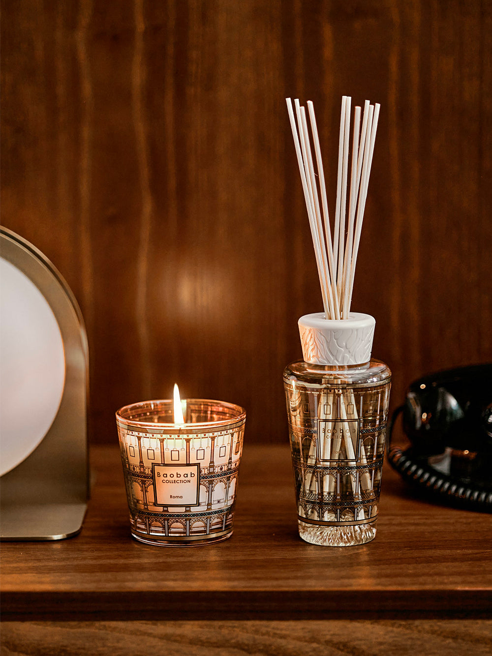 GIFT BOX MY FIRST BAOBAB ROMA WITH CANDLE AND HOME FRAGRANCE