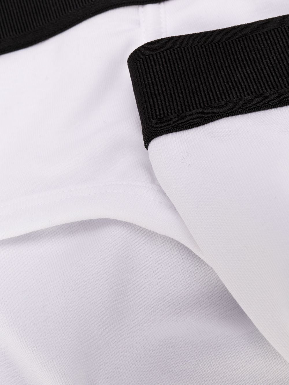SET OF 2 LOGO-WAISTBAND COTTON BRIEFS