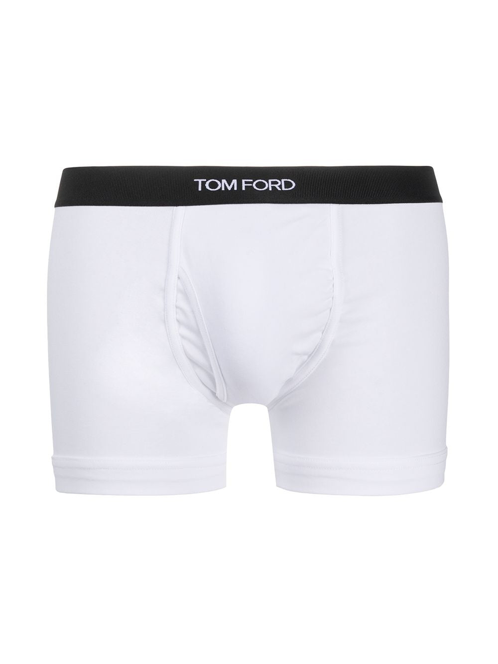 SET OF 2 LOGO-WAISTBAND COTTON BOXER BRIEFS