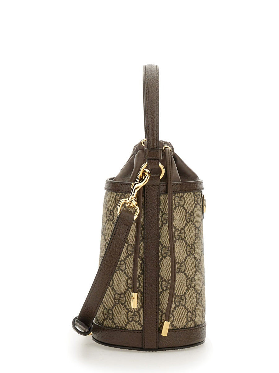 MINI BUCKET BAG "OPHIDIA"
