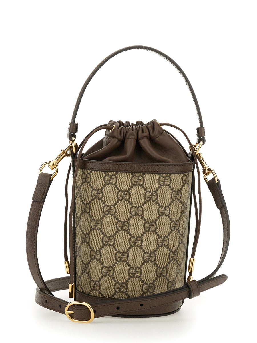 MINI BUCKET BAG "OPHIDIA"