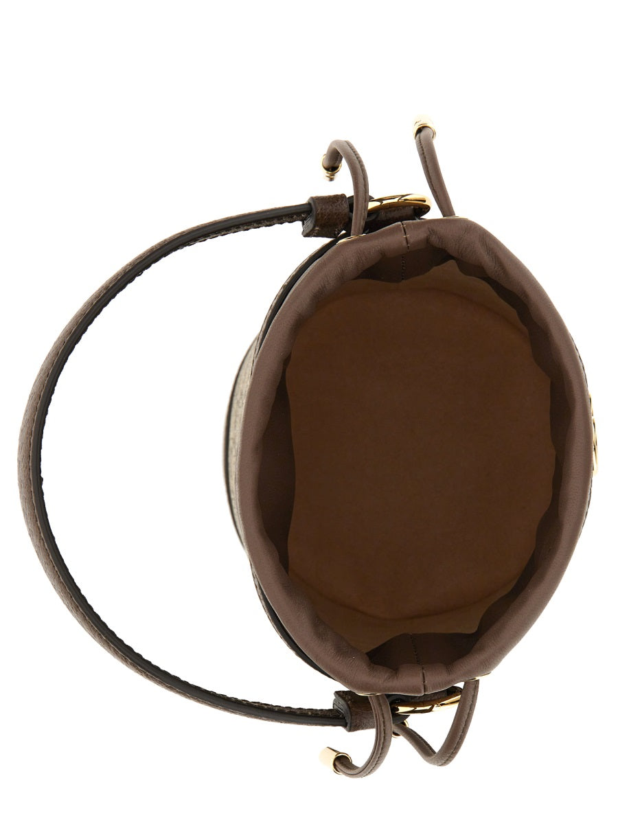 MINI BUCKET BAG "OPHIDIA"