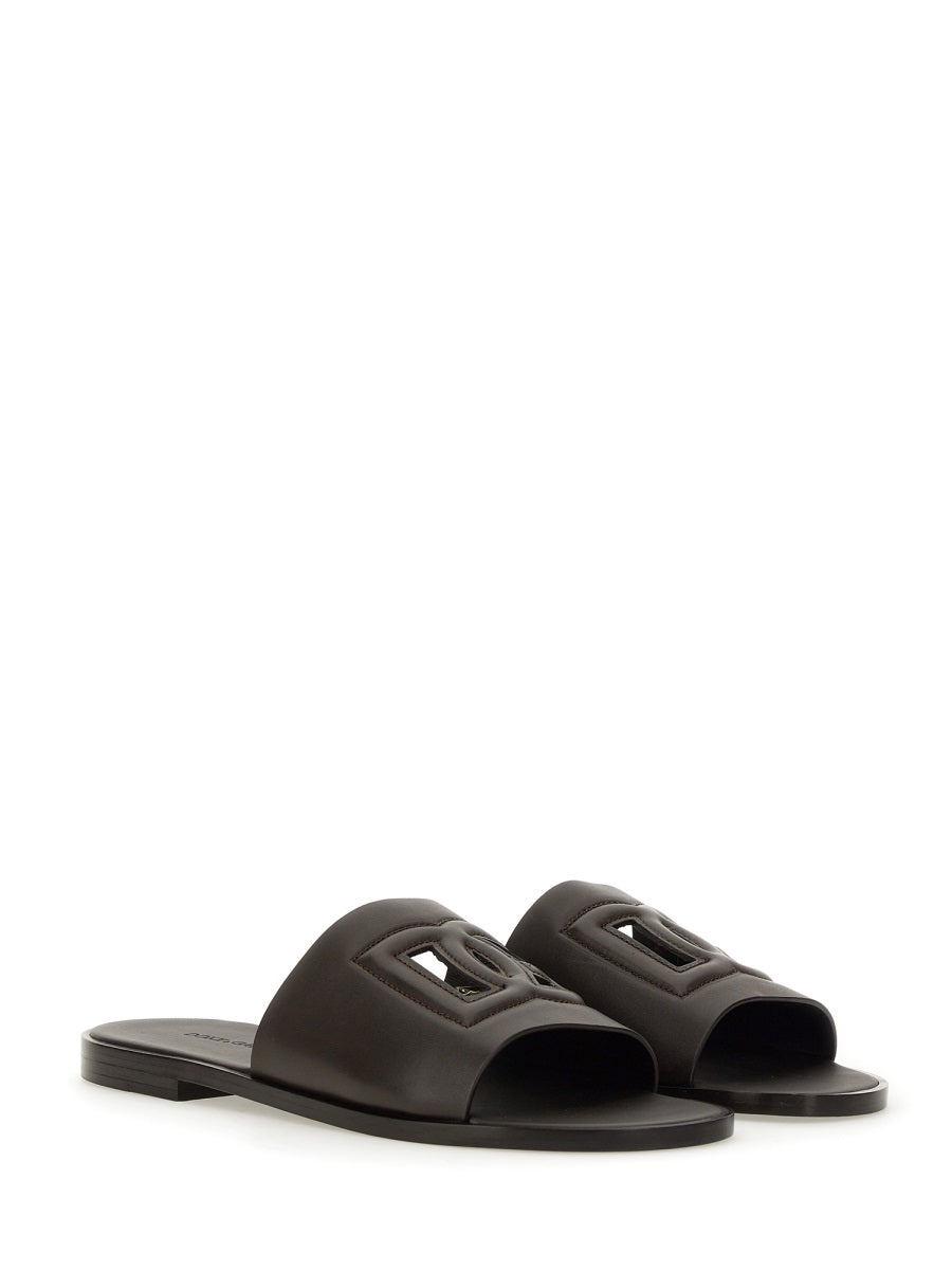 SANDAL WITH LOGO