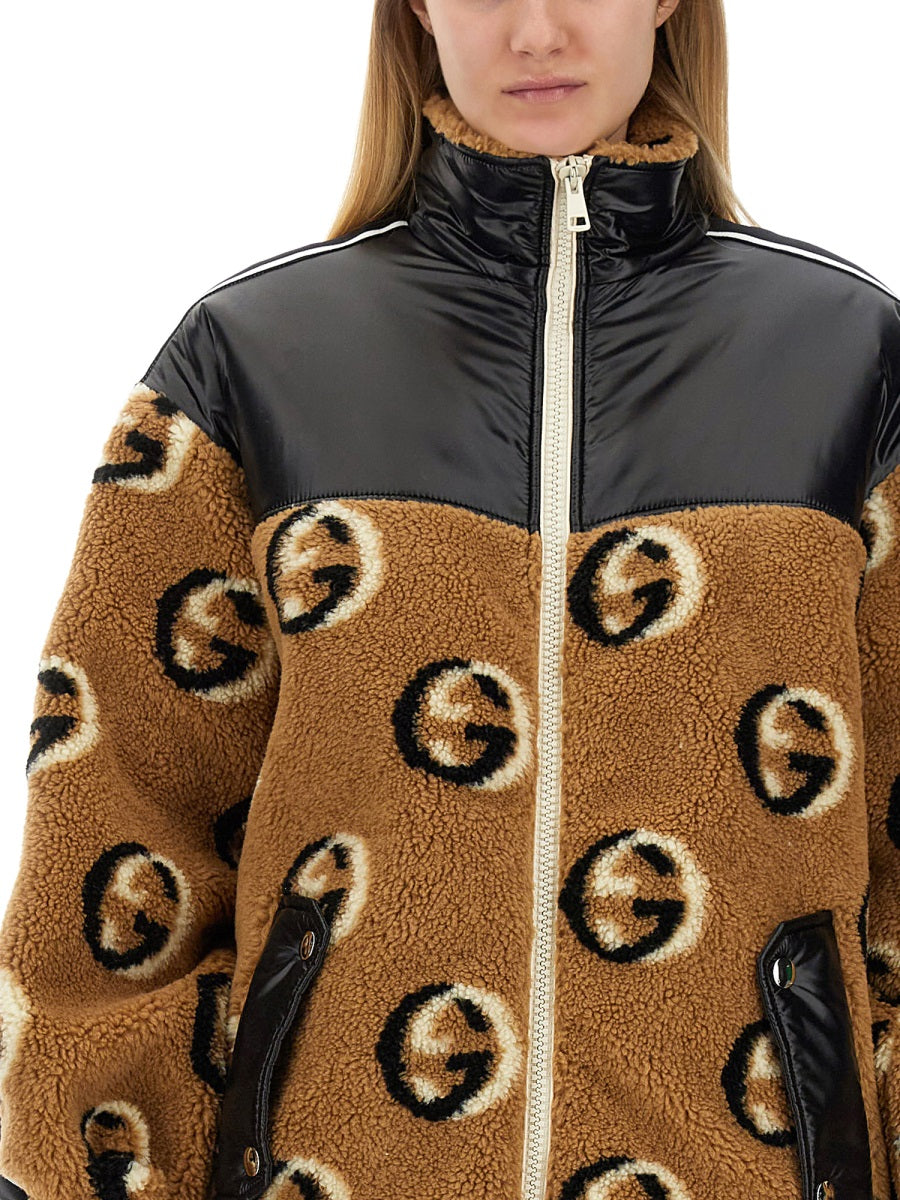 JACQUARD ZIPPER JACKET