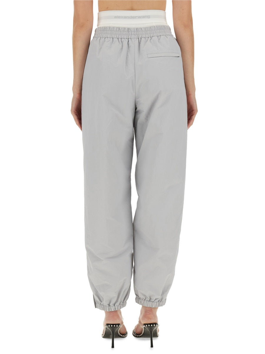 SPORTS PANTS WITH INTEGRATED UNDERWEAR