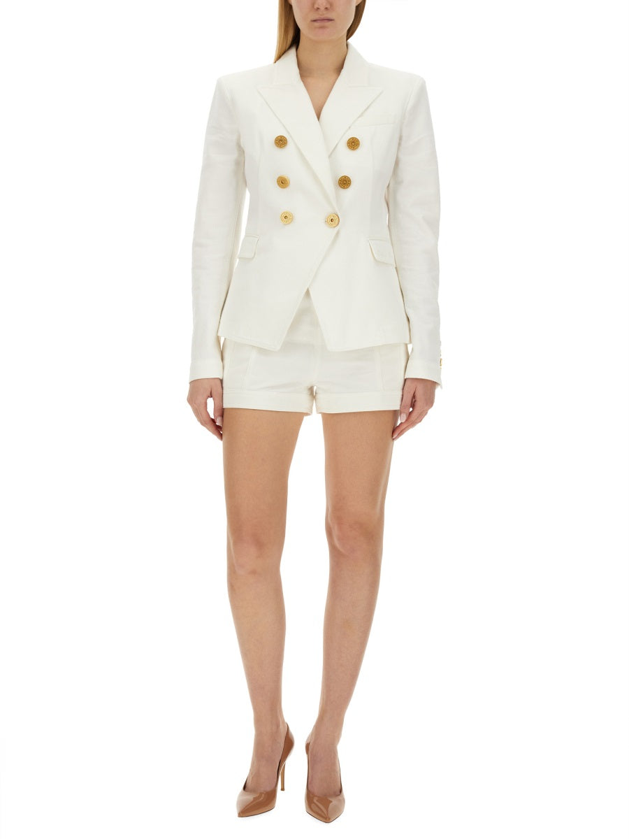 SIX-BUTTON JACKET