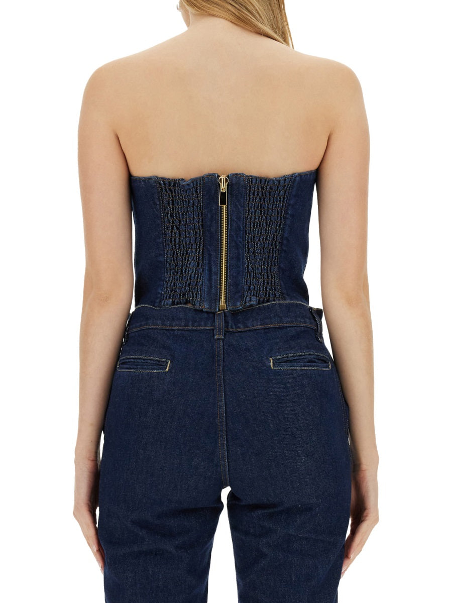 TOP A CORSETTO