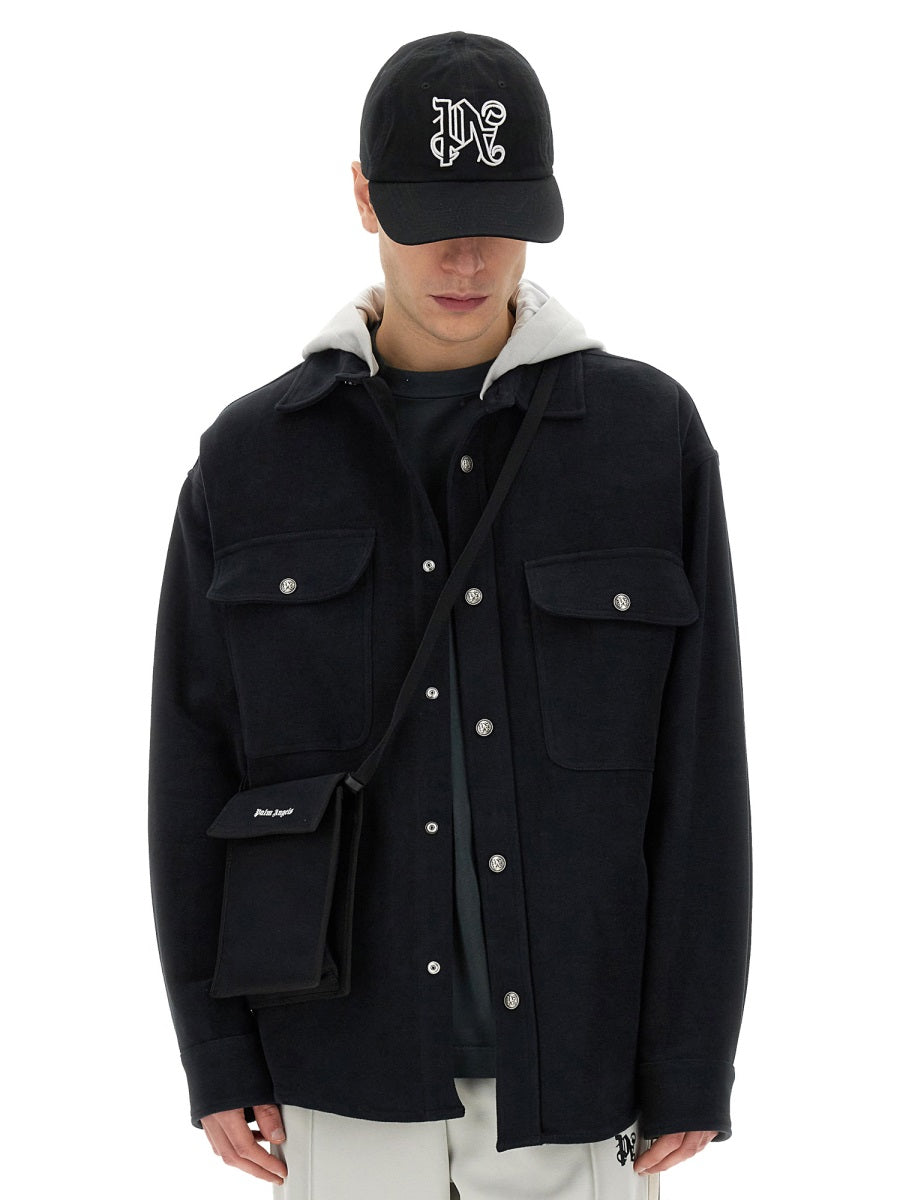 SHIRT-JACKET WITH MONOGRAM