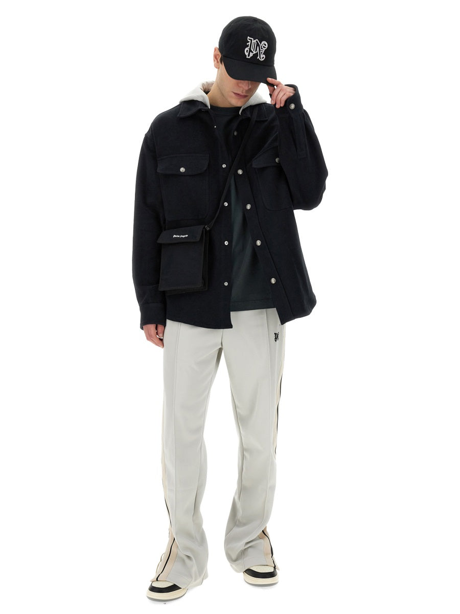 SHIRT-JACKET WITH MONOGRAM