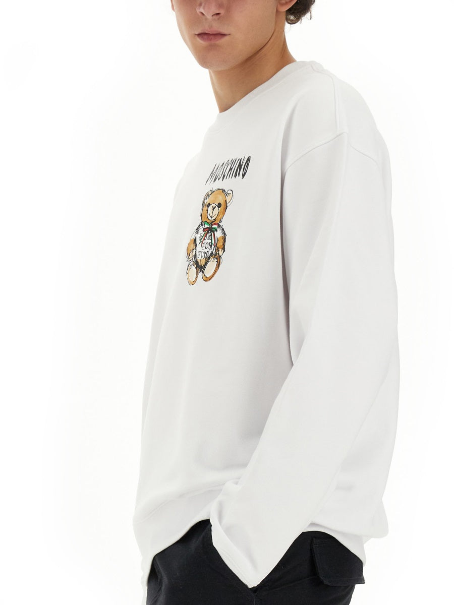 "DRAWN TEDDY BEAR" SWEATSHIRT