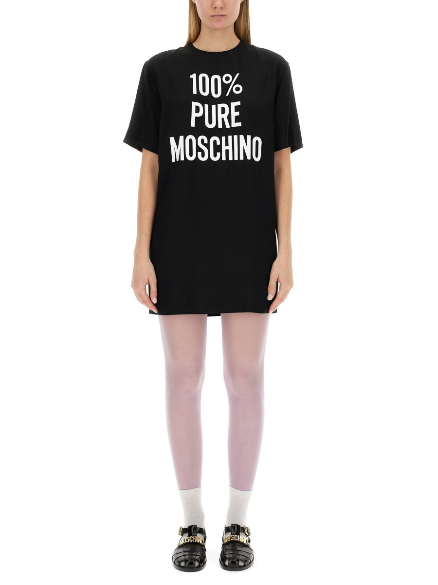DRESS WITH LOGO