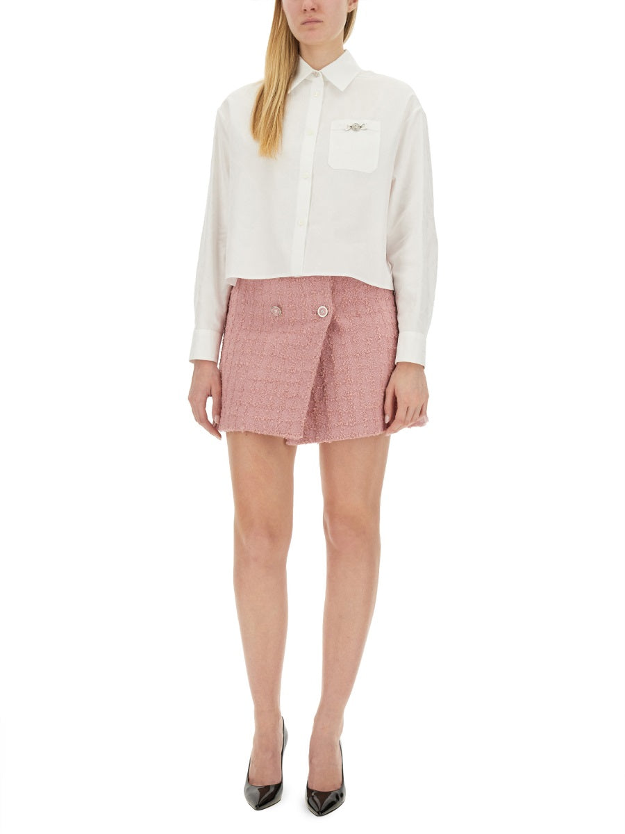 MINI WRAP SKIRT
