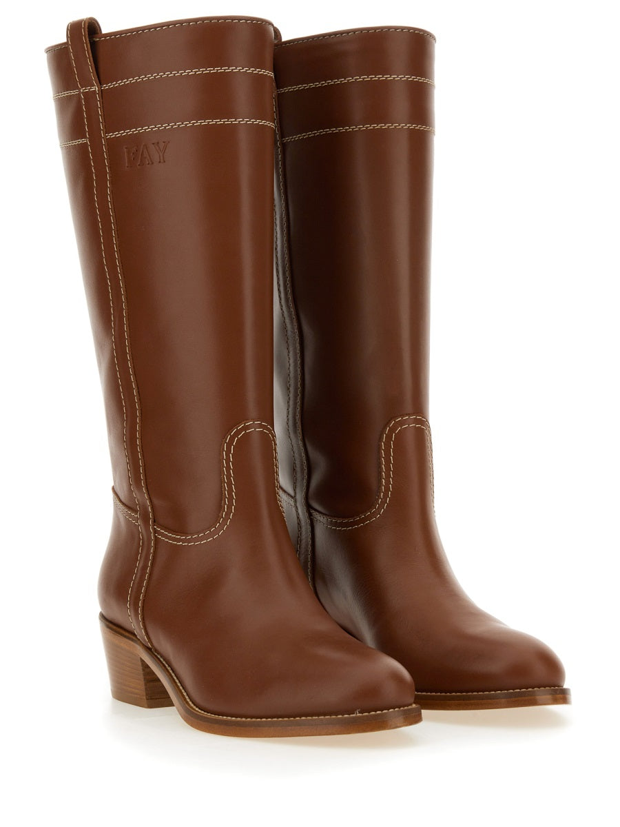 LEATHER BOOT