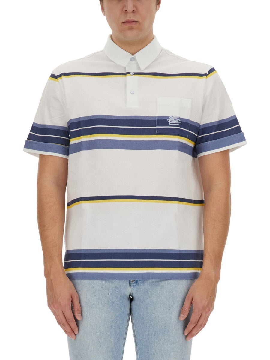 POLO SHIRT WITH PEGASUS EMBROIDERY
