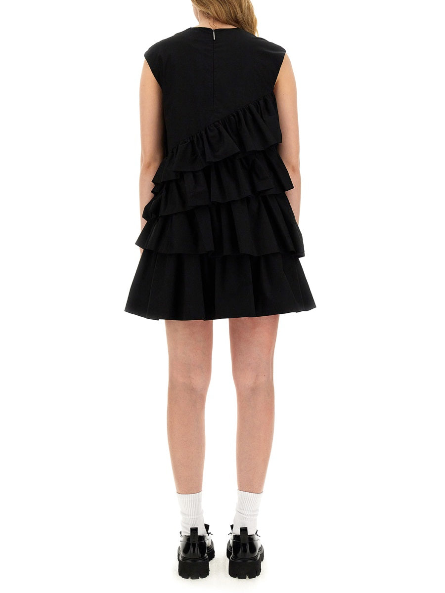 DRESS WITH RUFFLES