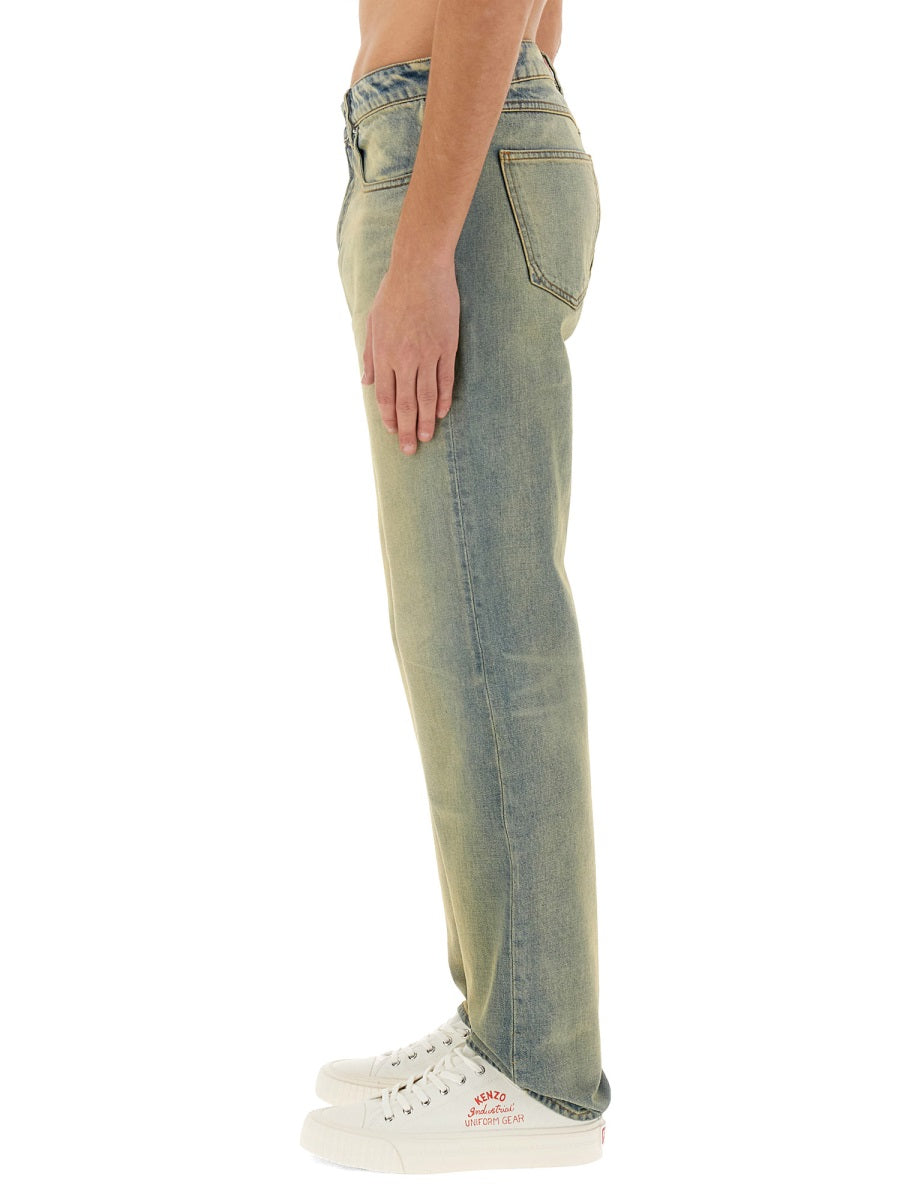 SLIM BARA JEANS 'KENZO DRAWN VARSITY'