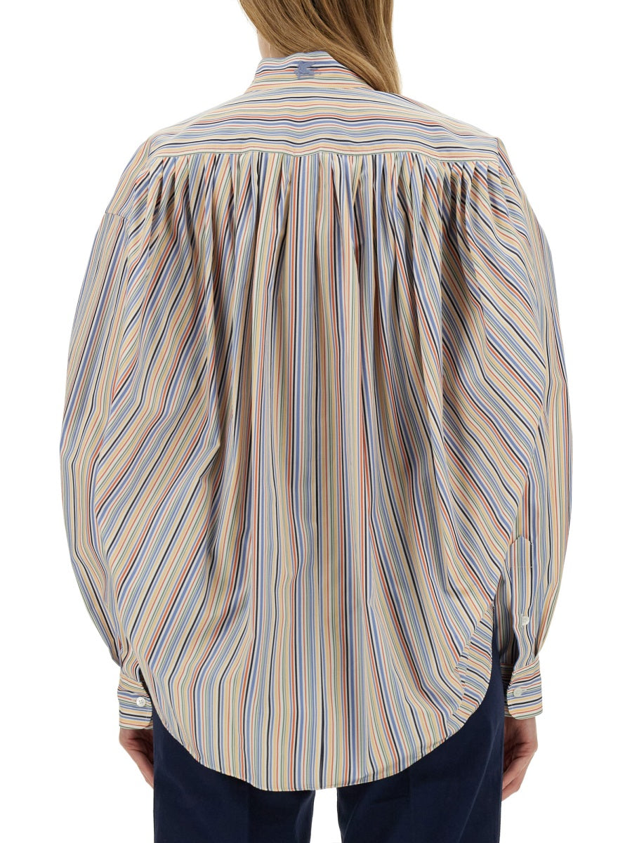BLOUSE WITH STRIPE PATTERN