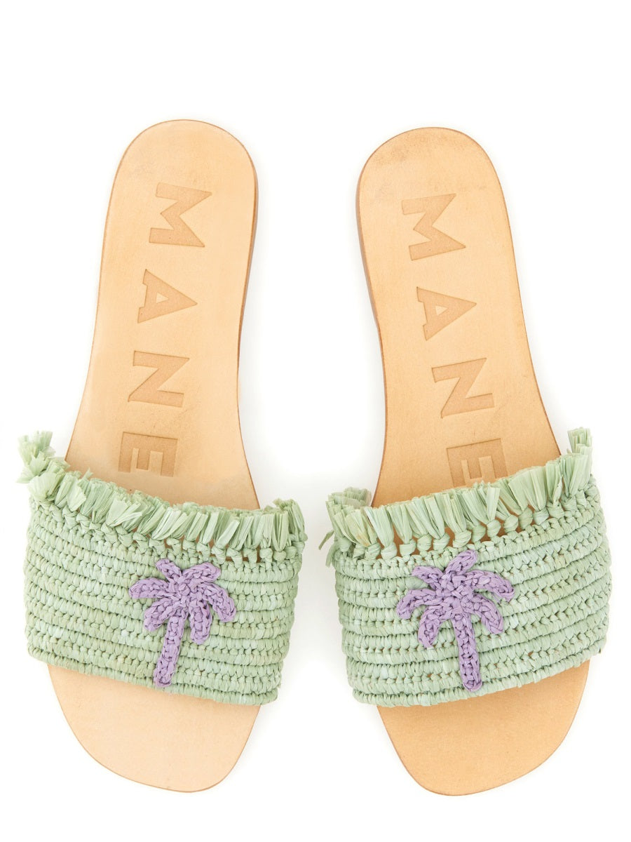 SANDAL WITH LOGO