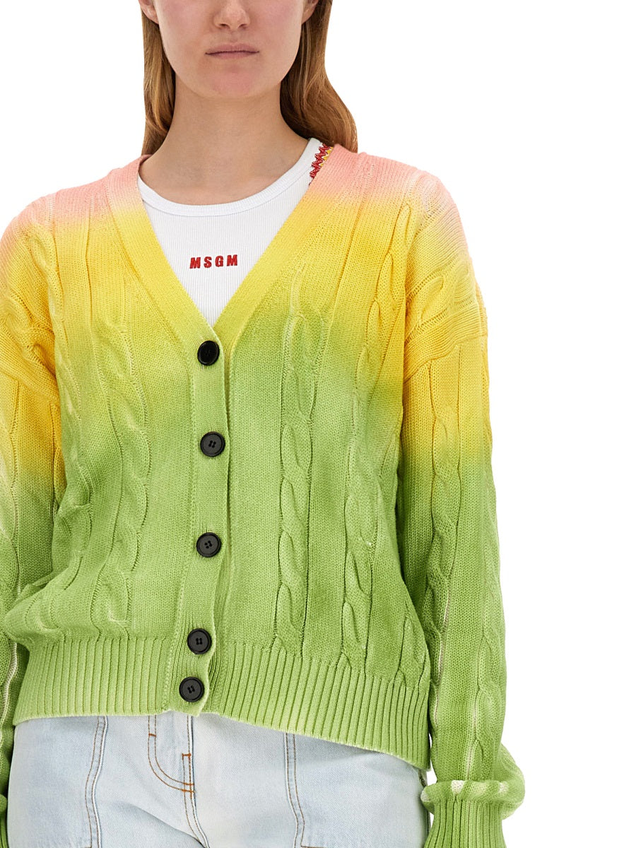 DEGRADE CARDIGAN