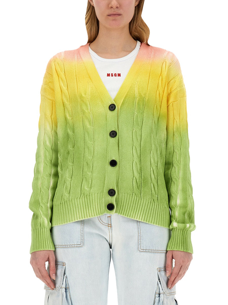 DEGRADE CARDIGAN