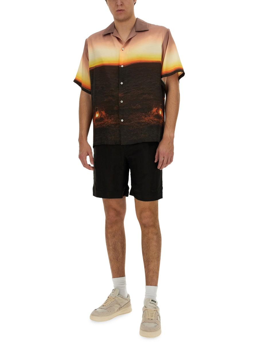 SHORT WITH LOGO