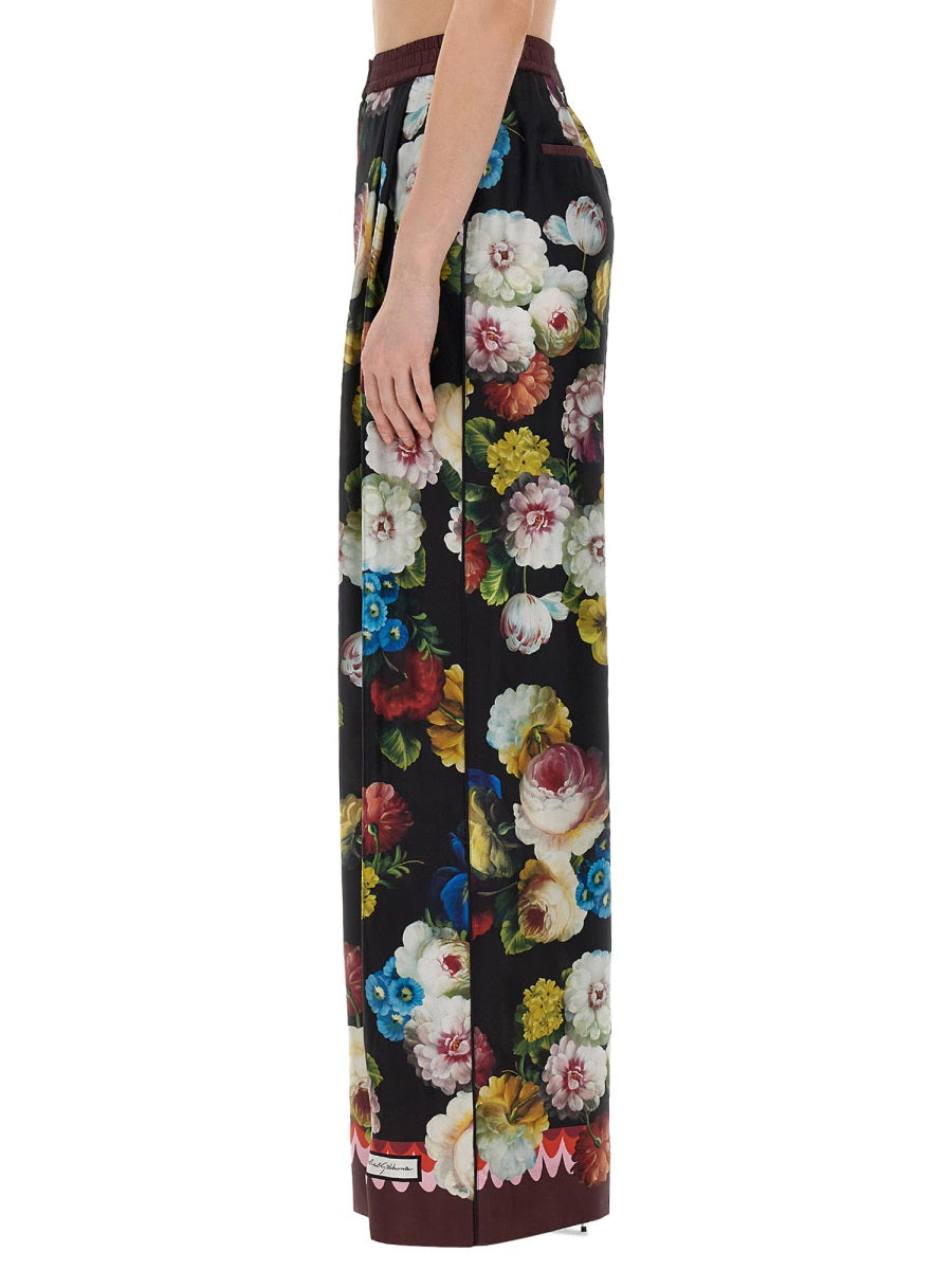 PANTS WITH FLORAL PRINT